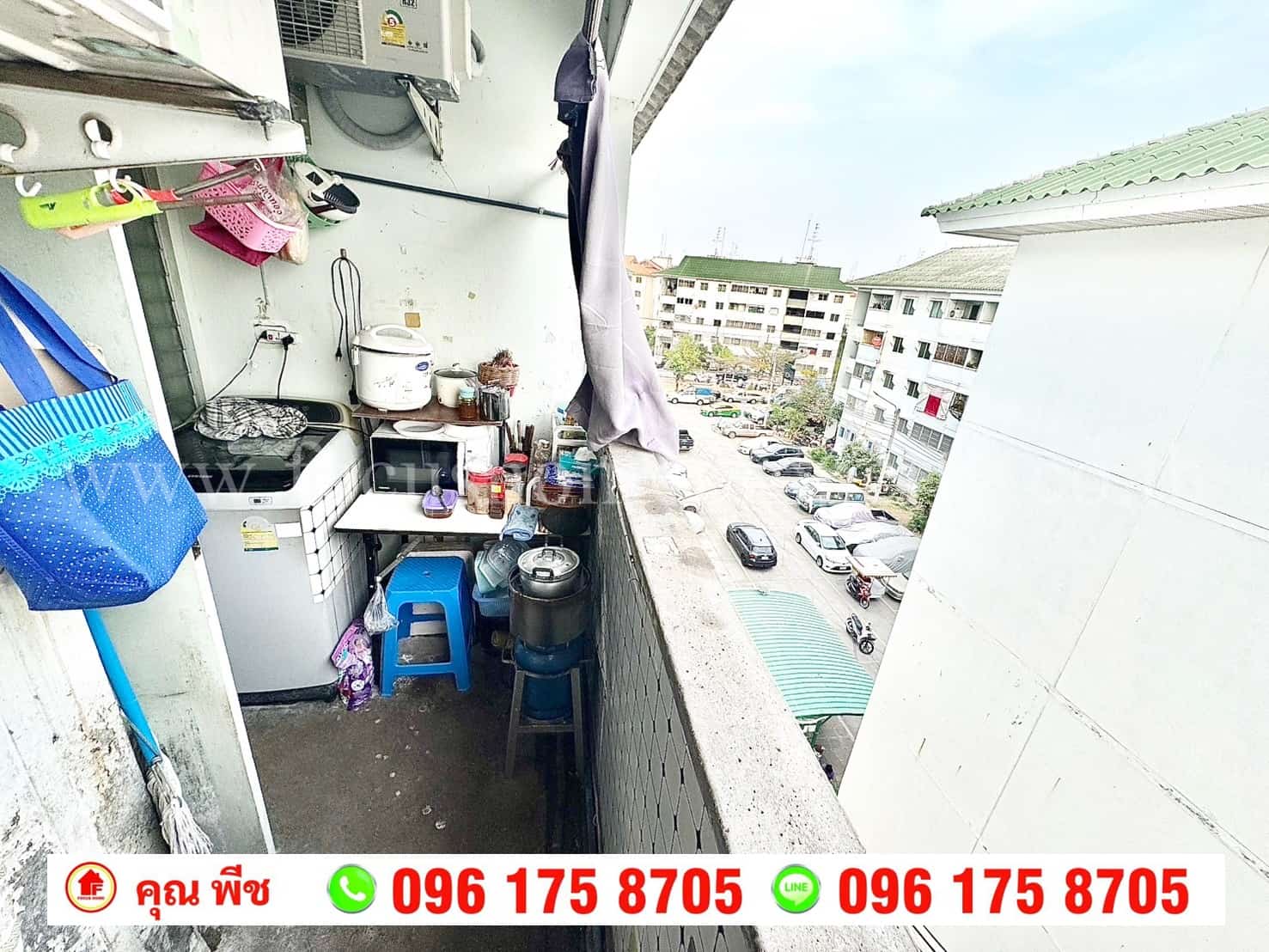 ขาย เอื้ออาทรคู้บอน 27 ห้องมุม อาคาร 62 ชั้น 5